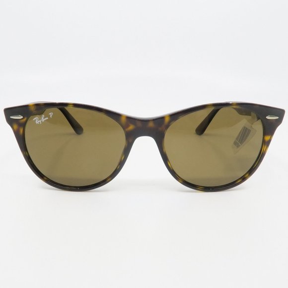 RB 2185 902/57 Ray-Ban Havana Wayfarer II Sunglasses with defect - Picture 2 of 5